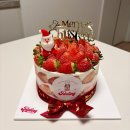 CU연수타운점 | 송도 크리스마스 케이크 주문제작 | 제철 딸기 가득한 케이크맛집 제이델링