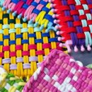 소박한 뜰 | 만들기재료 세트 ＤＩＹ 양말목공예 직조틀 컵받침 양말끈 양말공예 후기