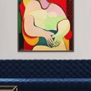 피카소처럼 서양화 이미지