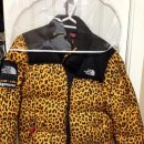 Supreme X Northface Nuptse Jacket Yellow (M) 슈노패딩 이미지
