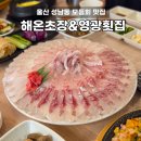 엄지초장 | 울산 성남동 모듬회 맛집 중앙수산시장 영광횟집 가성비 횟집 해온초장 주차장