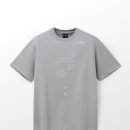 헬리녹스 웨어 Splash 그래픽 티셔츠 Light Gray | 여름 반팔 코디에 앞면 프린트 대비가 또렷한 티셔츠