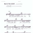 Beatles / Back in the U.S.S.R 악보 이미지