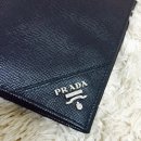 정품 PRADA 프라다 2m0836 삼각로고 블랙 장지갑,구찌 114984 블랙 씨마 은장 벨트 싸게 팔아요 이미지