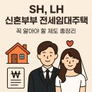 LH SH 신혼부부 전세임대 2형 선정 후기, 가장 싸게 신혼집 구하는 꿀팁 방출