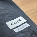 대한사의류수선 | [쿠어(COOR)] 헤링본 스트라이프 울 크롭 점퍼(차콜그레이) 리뷰 및 구매후기