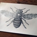 펜화 일러스트 이미지