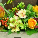 졸업전시회 베이스꽂이 - 조화꽃장식, 조화꽃바구니, 조화꽃다발, 대전둔산동예쁜꽃집,꽃배달,플라워샵 이미지