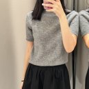 158 | [자라 가을 신상 후기] 키작녀 158cm 자라 니트·티셔츠 4종 착용핏 솔직 비교