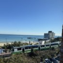 송정중앙로 | 송정 오션뷰 카페 수월경화 | 해변열차 지나가는 뷰, 블루리본 카페 후기