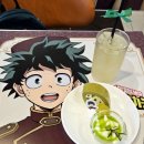 작화카페 | 홍대 '히로아카 애니메이트 콜라보 카페' 후기 (메뉴, 가격, 굿즈, 그라떼)