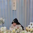 상 | 아기 백일상 대여 후기 하루애담 꽃 장식 백일상