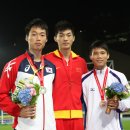 제16회 아시아주니어육상선수권대회 남자 장대높이뛰기 시상식 사진 이미지