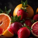 혈당 조절에 도움되는 과일 이미지