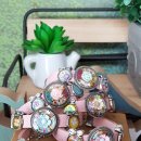 가죽 꽃팔찌 이미지