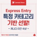 [????둥지이민????] 2023년 <b>익스프레스</b> 엔트리 특정 카테고리...