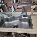 수완우미린2차아파트 | 수완지구 우미린1차 주방 싱크대 수전 교체, 부러진 헤드와 앵글밸브 누수 긴급 수리 후기