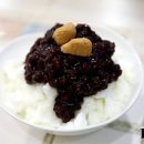 팥꽃빙수 이미지