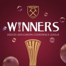 오피셜)웨스트햄 유나이티드 22-23 유로파 컨퍼런스 리그 우승 이미지