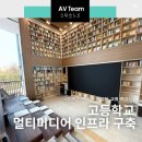 경남항공고등학교 | 고성군 경남 항공고등학교 그린스마트 음향 영상 시스템 AV시스템 LED스크린 멀티비젼 사이니지 디지털...