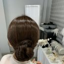 부산 러브이치아덜 어반스튜디오 웨딩촬영 헤어변형 로우번 후기