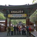 낙동종합가스 | ◈부산백산산악회 양산 정족산 앞산 무명봉(510m) 계곡 번개산행 후기 ◈(2016. 5. 7. 토)