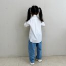 팁팁스토어 | 꼼데가르송키즈 셔츠 착용샷 & 사이즈 팁팁팁