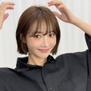 단발머리 이미지