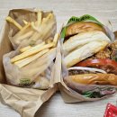 프랭크버거 내포혁신도시점 | 프랭크버거 내포점 내포신도시 햄버거 후기 비프앤치킨버거세트&amp;쉬림프버거 세트