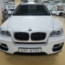 2013년 9월 BMW X6 xdrive 3.0d 흰색 7만키로 무사고 월 68만원 초특가! 이미지