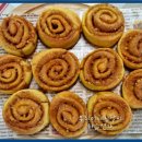 찹쌀호떡믹스로 손쉽게 만들어 먹은 시나몬롤 이미지