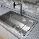 지에스25 수원풍림벽산 | [사각싱크볼 교체 후기] 백조 CESWSER8635 + 에떼르노 EK-6001NBM 6way 수전 시공 사례