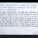 The main determinate on what the ultimate cost of that project is going to be is the number of customers. 이미지