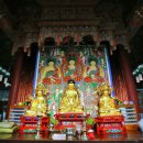 영월 보덕사 목조아미타삼존불좌상 이미지