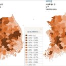 반남박씨 인구분포도 이미지