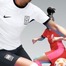 나이키, 2023 대한민국 여자 축구 국가대표팀 유니폼 공개 이미지