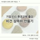 청년시니어케어 | 기업 ESG 출강 환경교육 후기, 제로웨이스트 샴푸바 만들기 도서관 단체수업