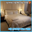 서울신라호텔 제일 저렴하고 작은 룸 디럭스 더블룸 + 남산타워뷰 후기
