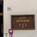 피렌체 호스텔 hostel archi Rossi 아치로씨 4인실 여성 도미토리 1박 후기