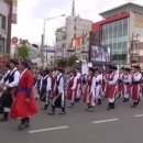 이순신축제 육해공군 군악대 거리퍼래이드 송악나드리에서부터 온양관광호텔앞(20.23.4.28.) 이미지