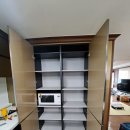 용산-현장-1214 | 주방 빌트인냉장고 2칸 철거 후 수납장 설치 수납공간 확보하기