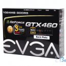 프리미엄! EVGA 지포스 GTX 460 슈퍼 클로키드 EE 백플레이트 D5 이미지