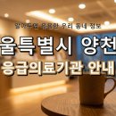 서울특별시 양천구 응급실 리스트! 위급할 때 꼭 필요한 지역응급의료기관