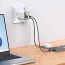 현풍로(대로2-67) | 맥도도 GaN 67W C타입 케이블 일체형 초고속 2포트 멀티충전기 CH645 실사용기