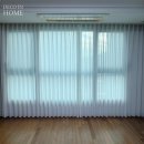 마산회원구 ⓒ-32 | 데코인홈 마산 양덕동 메트로시티 2단지 32평 A, 포근한 차르르 쉬폰커튼 시공후기