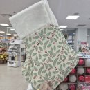 보태니컬 패브릭아트 | 다이소 대형 양말 주머니 저비용 고효율 패브릭 포스터 대체 월데코 꿀팁