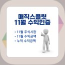 (주)매직바이오 | 매직스플릿 11월 수익 공개! 과연 얼마나 벌었을까?