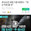 대법원 "주52시간 내 몰아서 밤샘 근무 가능하다",숙박업에 적합 이미지