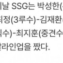 SSG 오늘 키움전 라인업 이미지