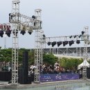 옥천군청소년수련관 야외인라인장 | 190712.대전시립미술관 분수광장.무대 설치·렌탈.2단무대.LED영상단.LED영상.전광판.4각헤비트러스...